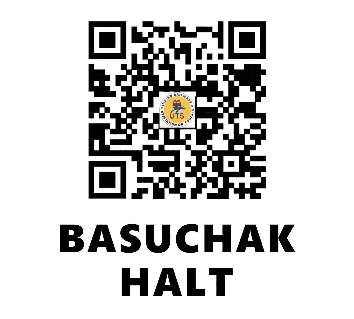 UTS QR Code for BASUCHAK HALT - BSCK - NE (UTTAR PRADESH)